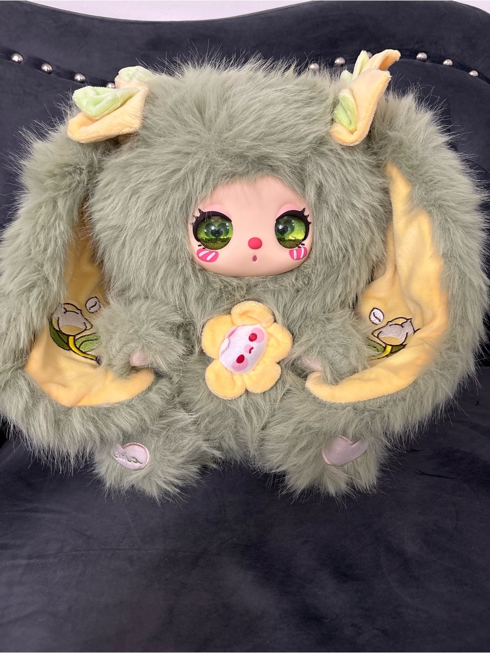 LIILA 600% V2 Tea Time With My Girl Plush Series Jasmine Rong Er Glittering Eyes